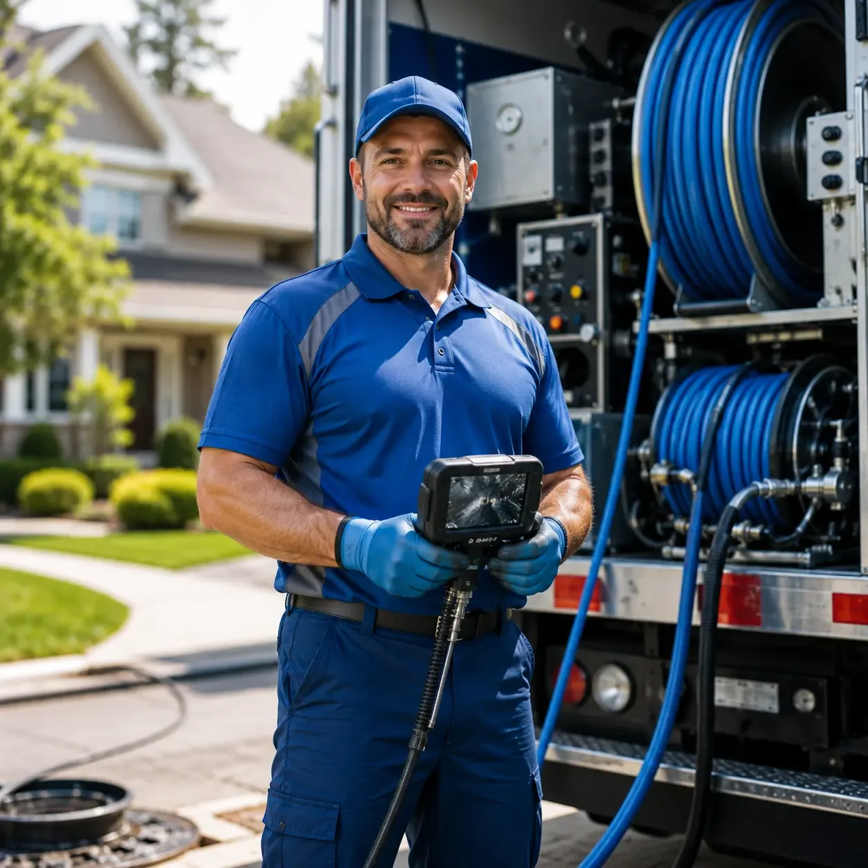 Local outdoor drain cleaning specialists in Encinal, TX